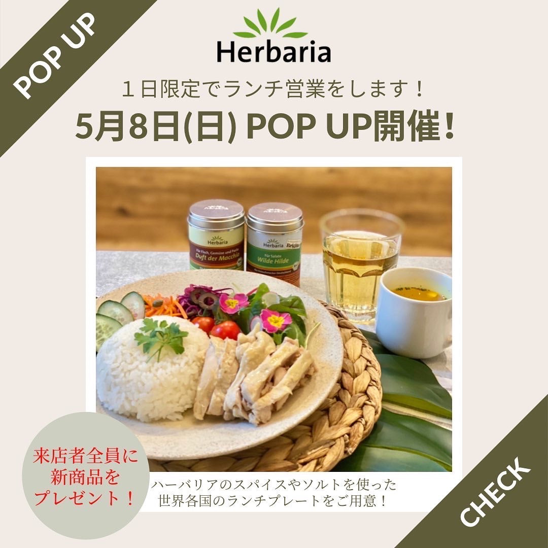 ハーバリア・ポップアップ 🌿Special Lunch Event🌿