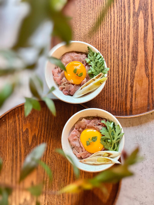 トリュフスパイスですき焼きアレンジ🥚